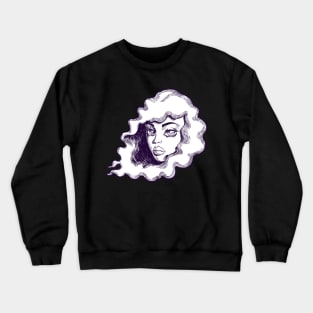 Purple Hazel Crewneck Sweatshirt